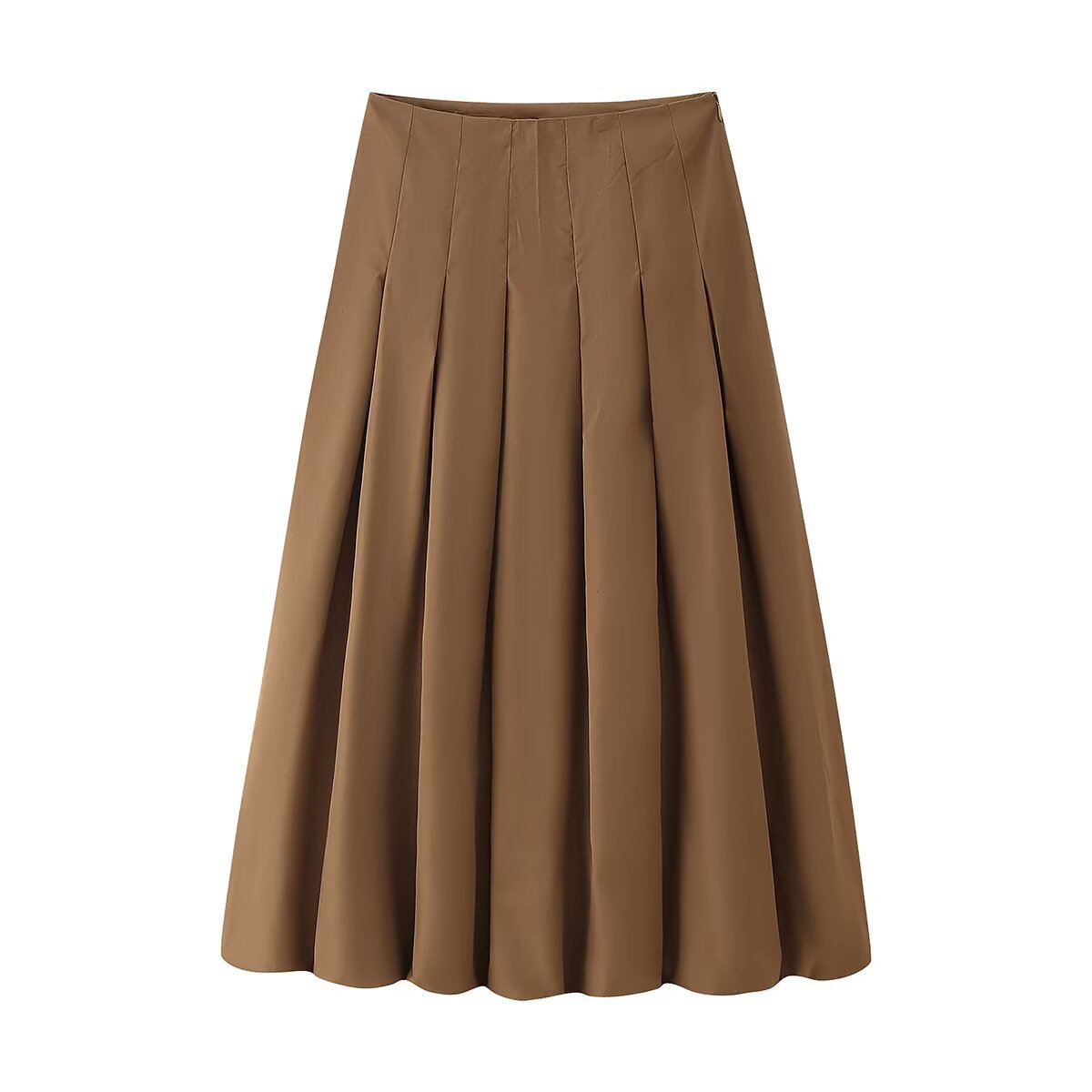 Short sleeved zipper top jacket+skirt set - Image 9