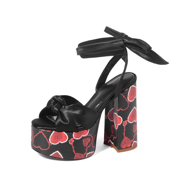 Waterproof Platform Thick Heel - Image 6