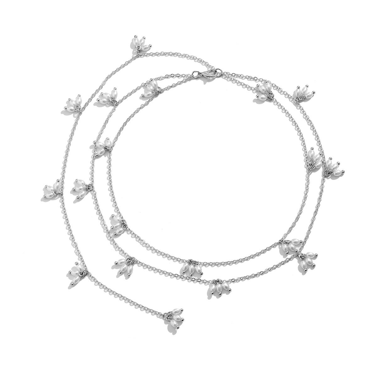 Double-Layer Pearl Necklace - Image 5