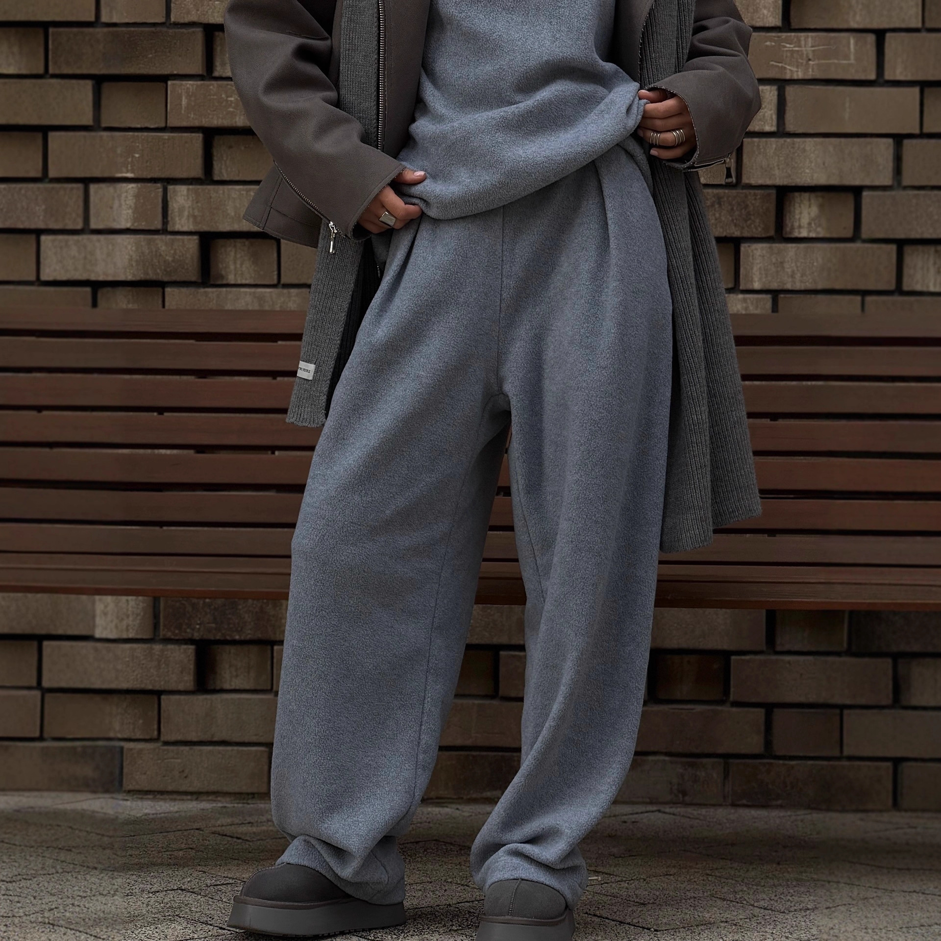 Fleece Sweatshirt & Pants Set - Image 5