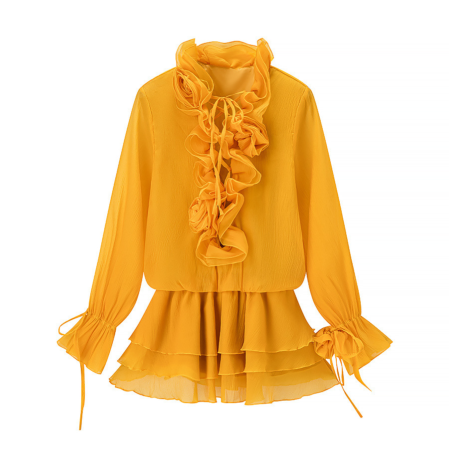Flower top+shorts set - Image 9