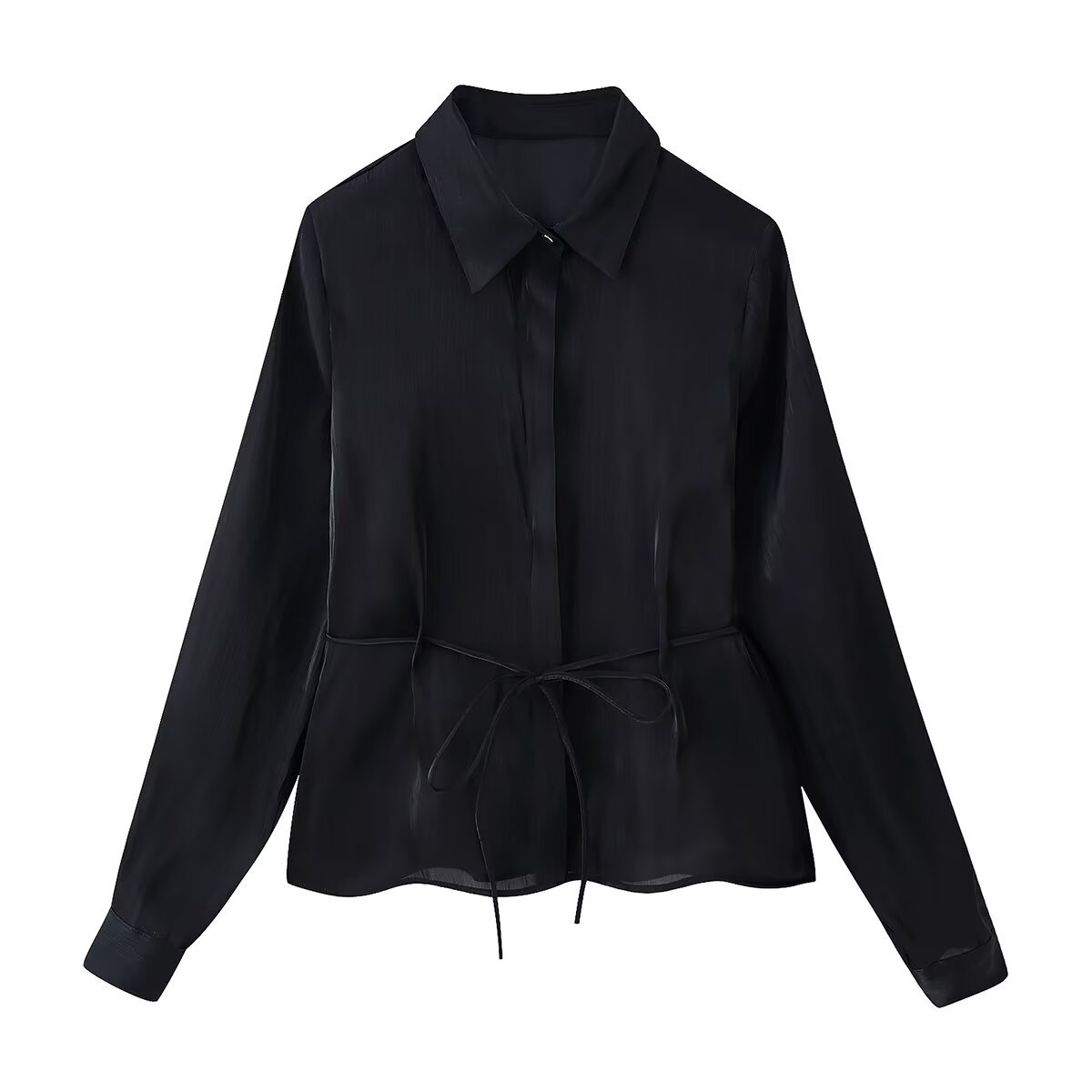 Bow embellished bright effect shirt - Image 3