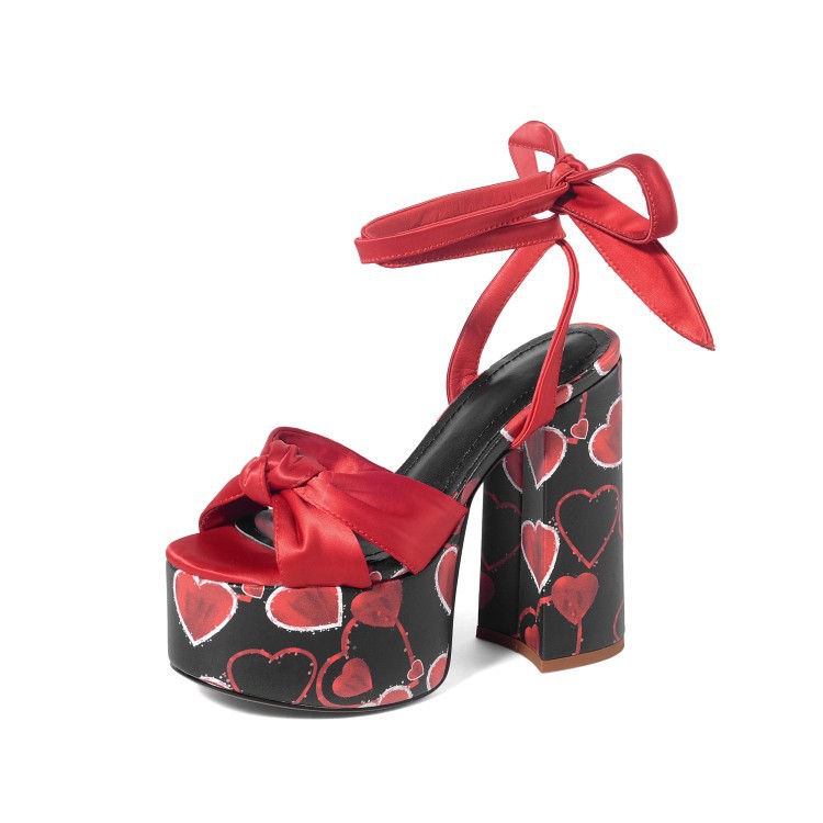 Waterproof Platform Thick Heel - Image 5