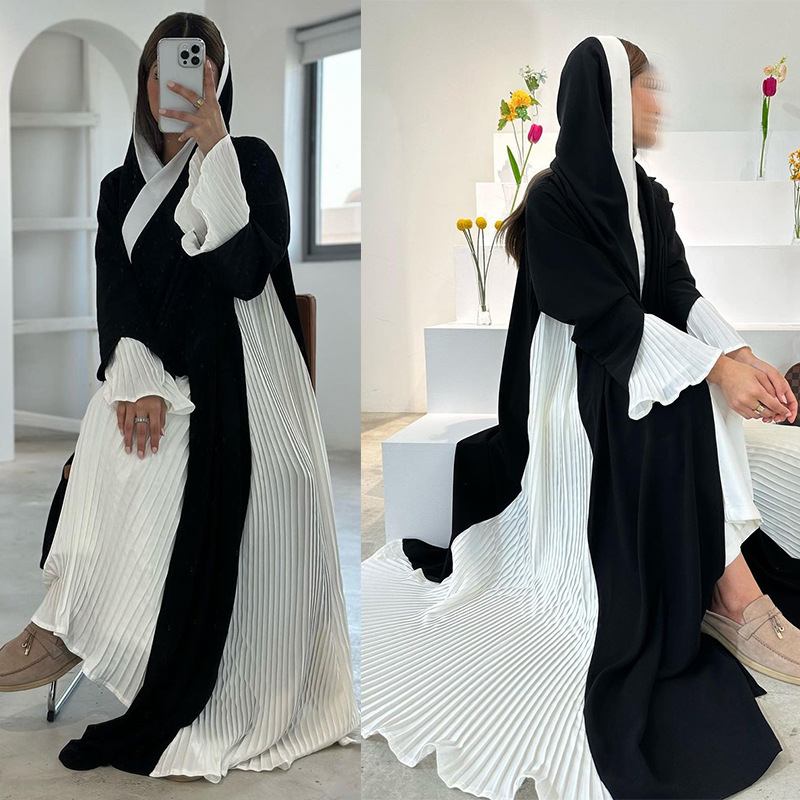 Turkish Pleated Abaya - Image 2