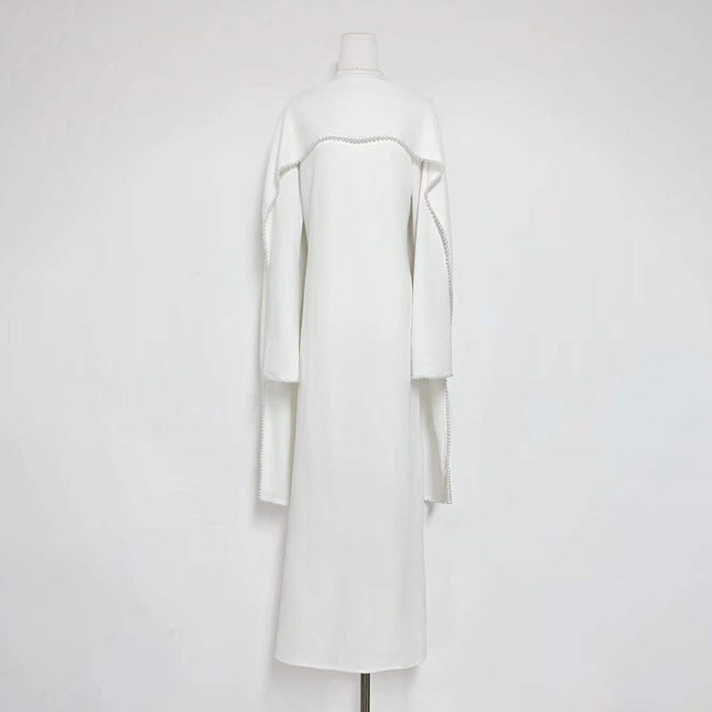 Long sleeved shawl long dress - Image 7