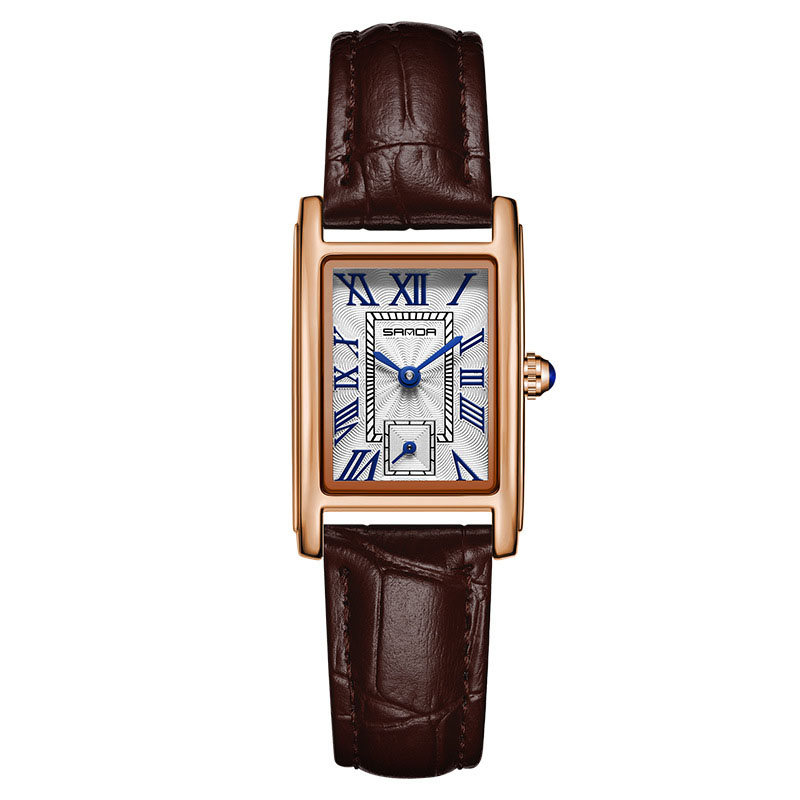 Square Steel Quartz Watch - Image 5