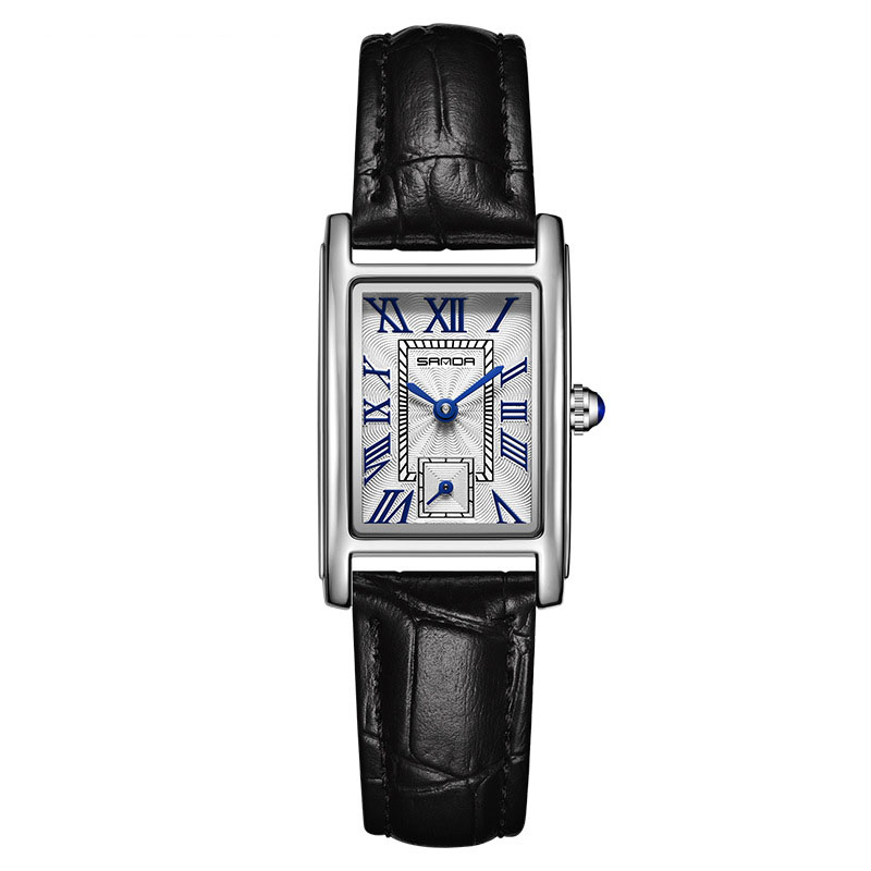 Square Steel Quartz Watch - Image 8