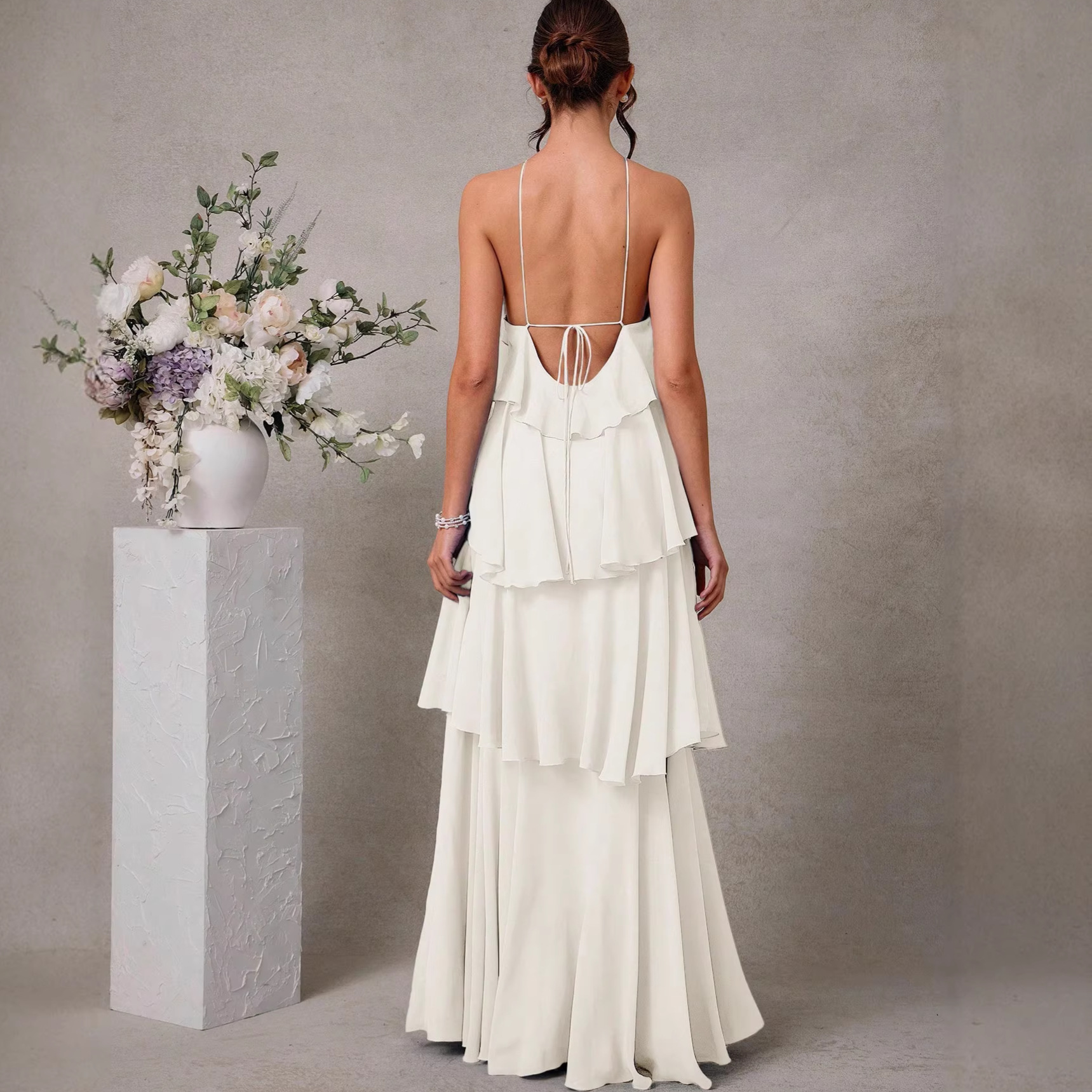 Sleeveless Formal Long Dress - Image 3
