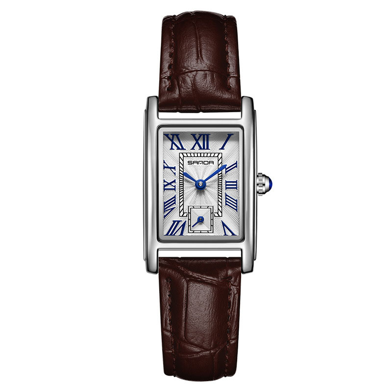 Square Steel Quartz Watch - Image 6