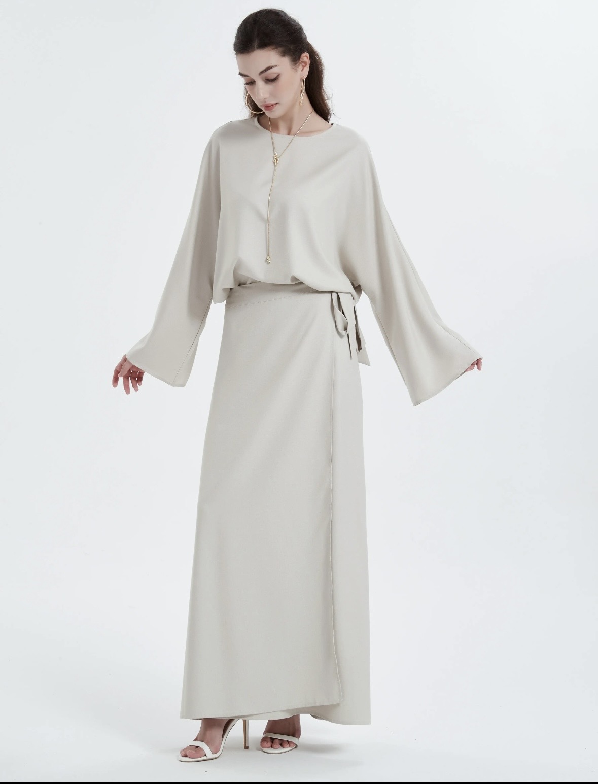 Tie wrap dress - Image 2